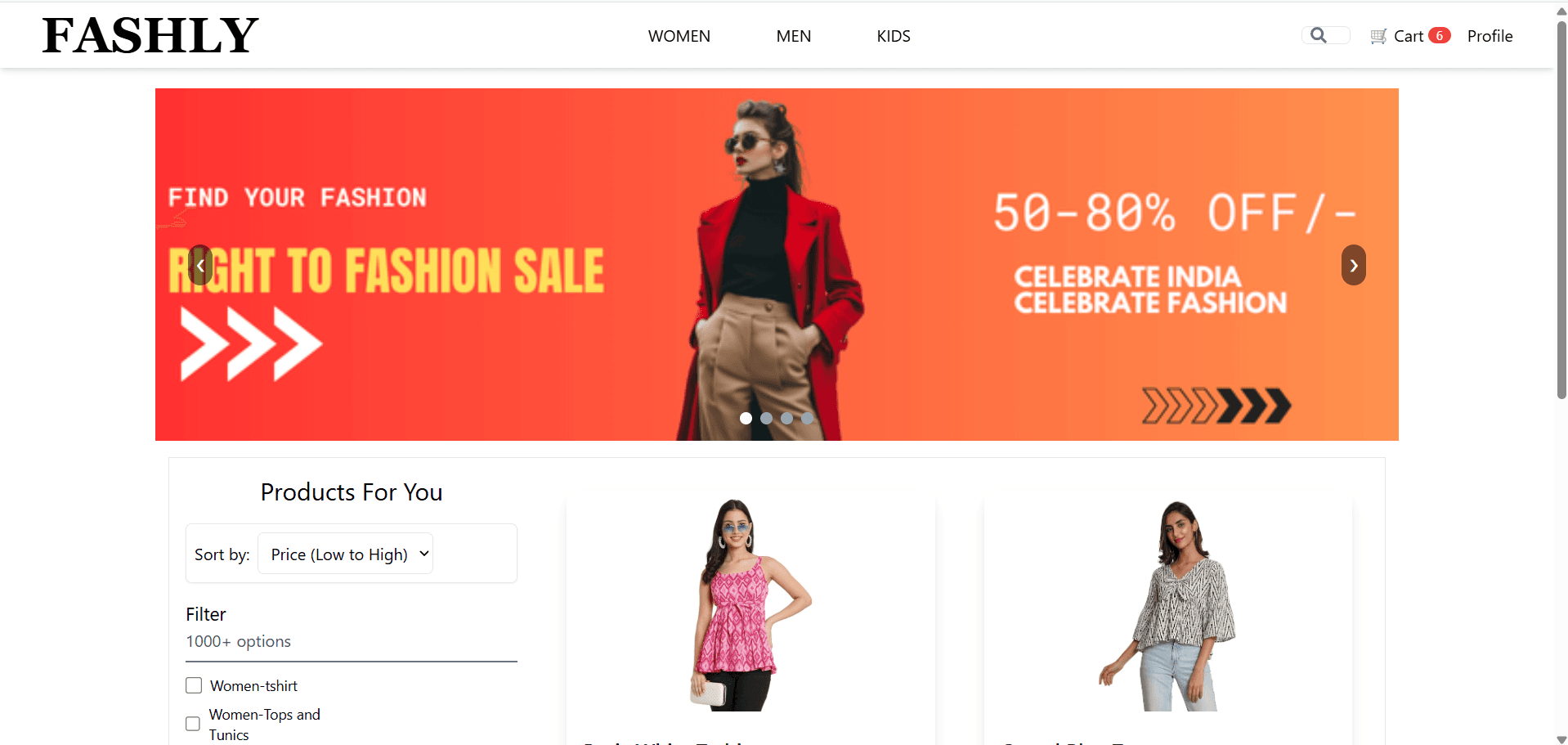 Fashly — Fashion Discovery App